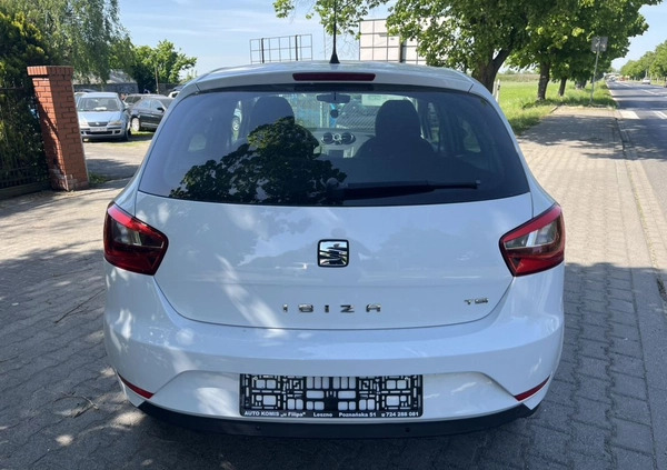 Seat Ibiza cena 27900 przebieg: 144000, rok produkcji 2015 z Leszno małe 92